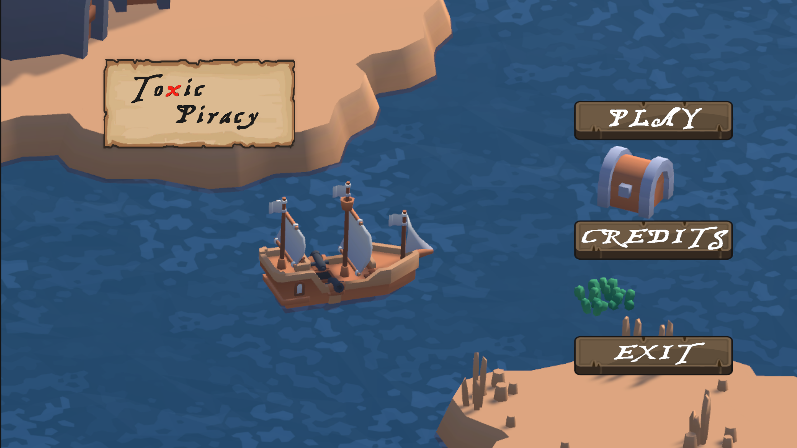 Toxic Piracy Menu screenshot