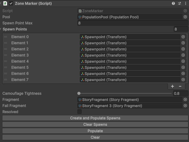 HarborView GameTools custom Inspector screenshot